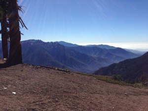 Looking south from Panther Gap