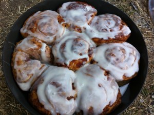Backcountry Cinnamon Rolls