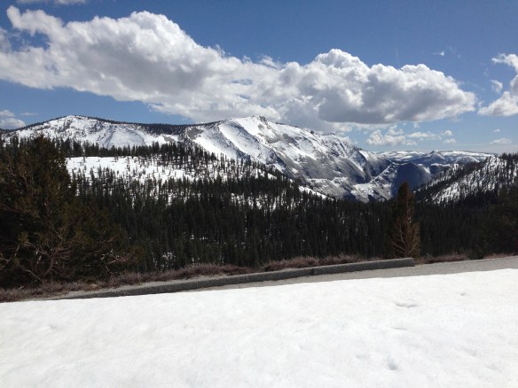Clouds Rest's granite face